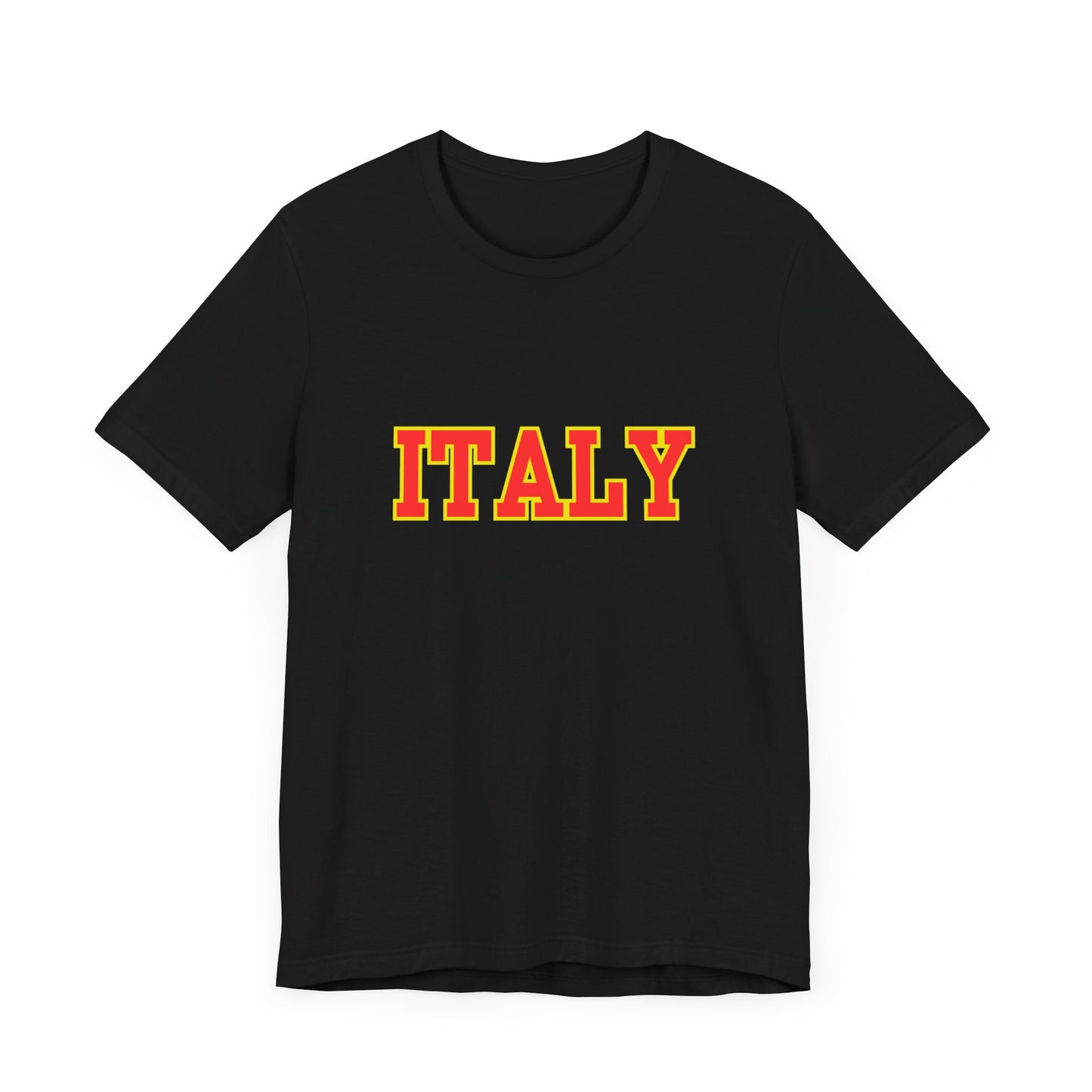 Italy Block Font- Unisex T-Shirt
