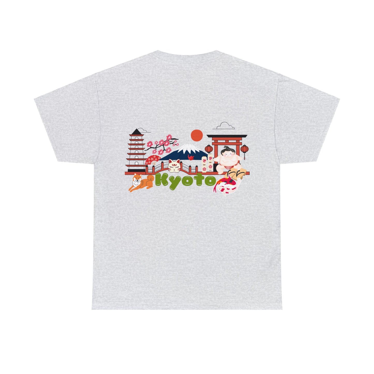 Kyoto Japan Unisex T-Shirt - Mt Fuji & Japanese Icons