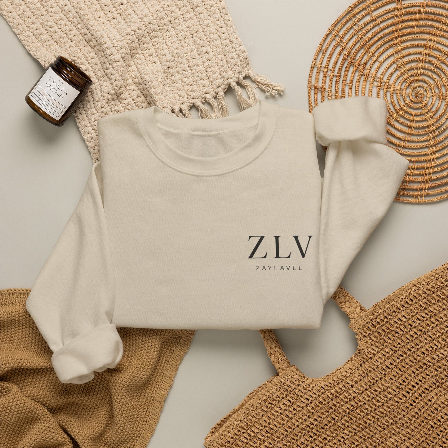 ZLV Minimalist Logo Crewneck Sweatshirt