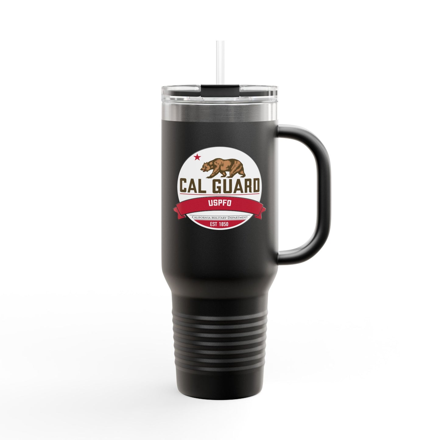USPFO Official Logo Insulated Travel Mug - 40oz - Right Hand