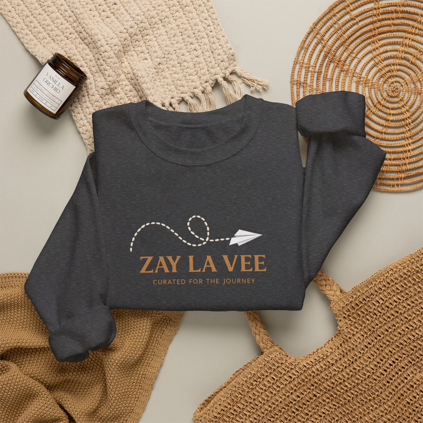 Zay La Vee Logo Crewneck Sweatshirt