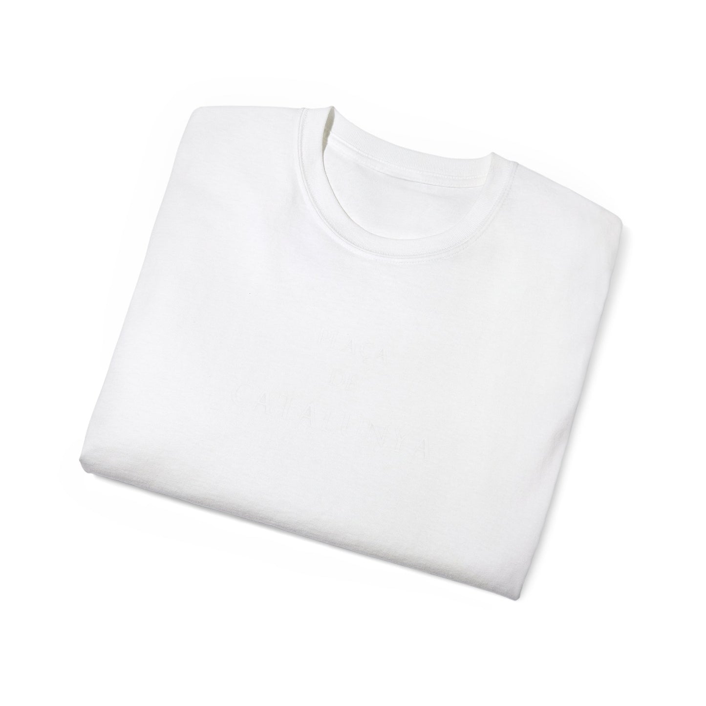 Barcelona Placa de Catalunya Font- Unisex T-Shirt