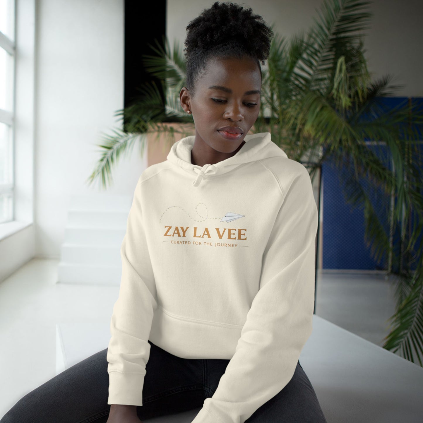 Zay La Vee Minimal Logo Hoodie