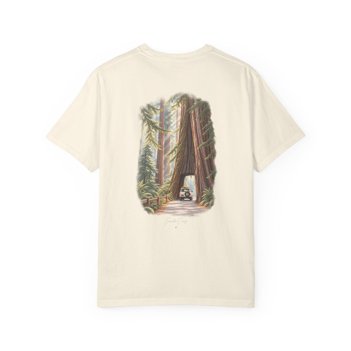 Between the Giants redwoods t-shirt, view 2