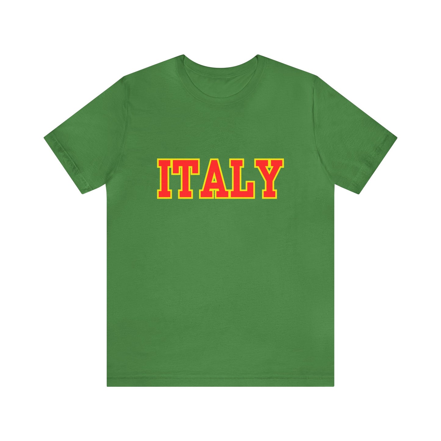 Italy Block Font- Unisex T-Shirt