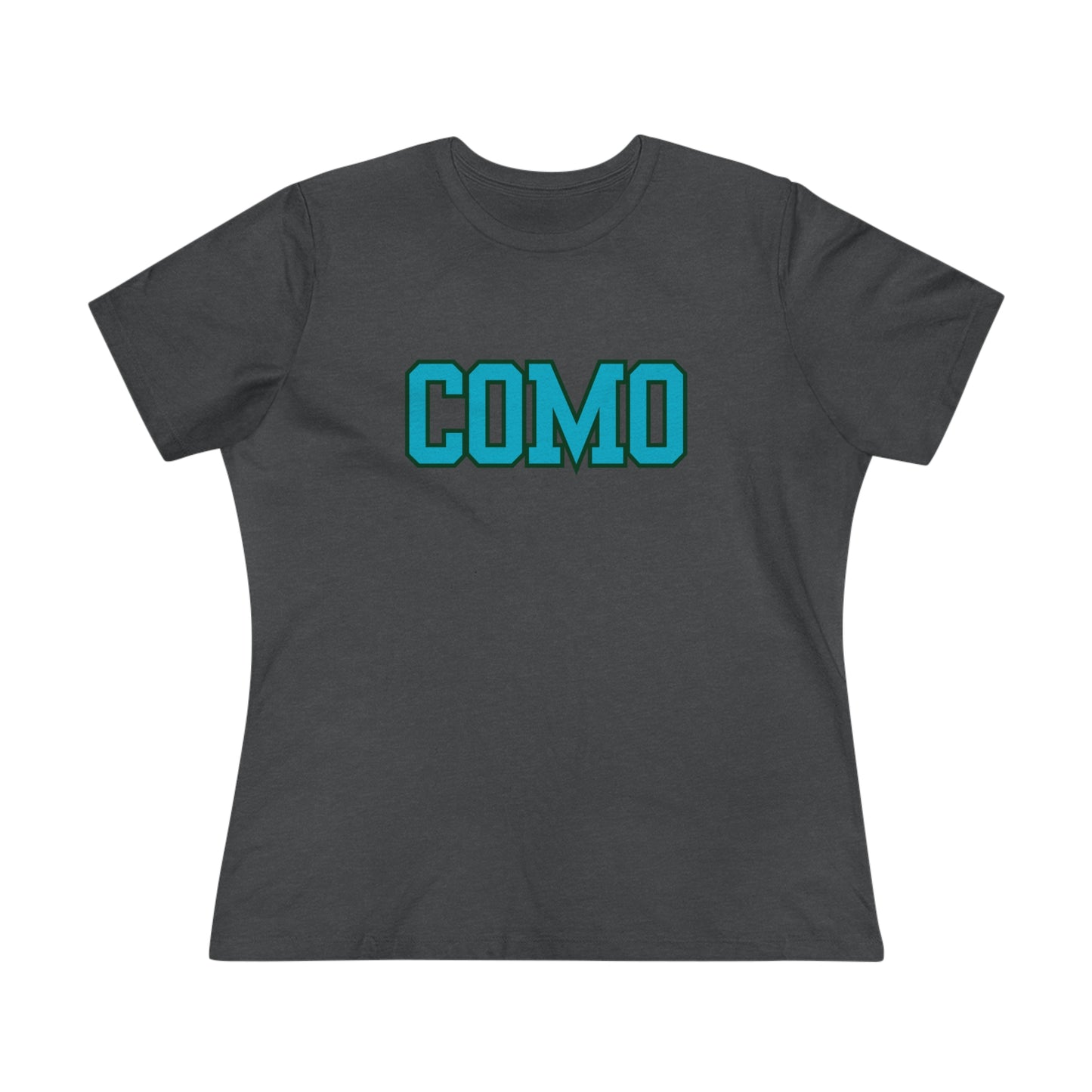 Italy Como Block Font- Women's T-Shirt