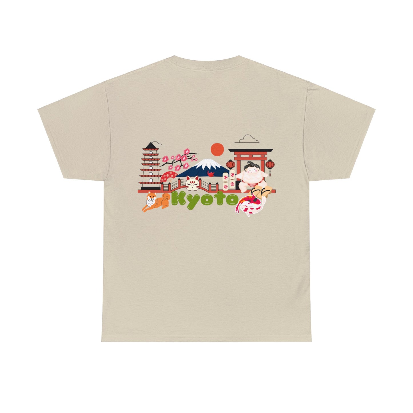 Kyoto Japan Mt Fuji Sumo- Unisex T-Shirt