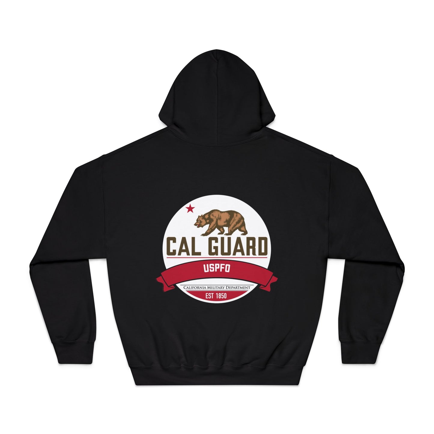 USPFO Official Logo- Unisex DryBlend® Hoodie Front and Back Print