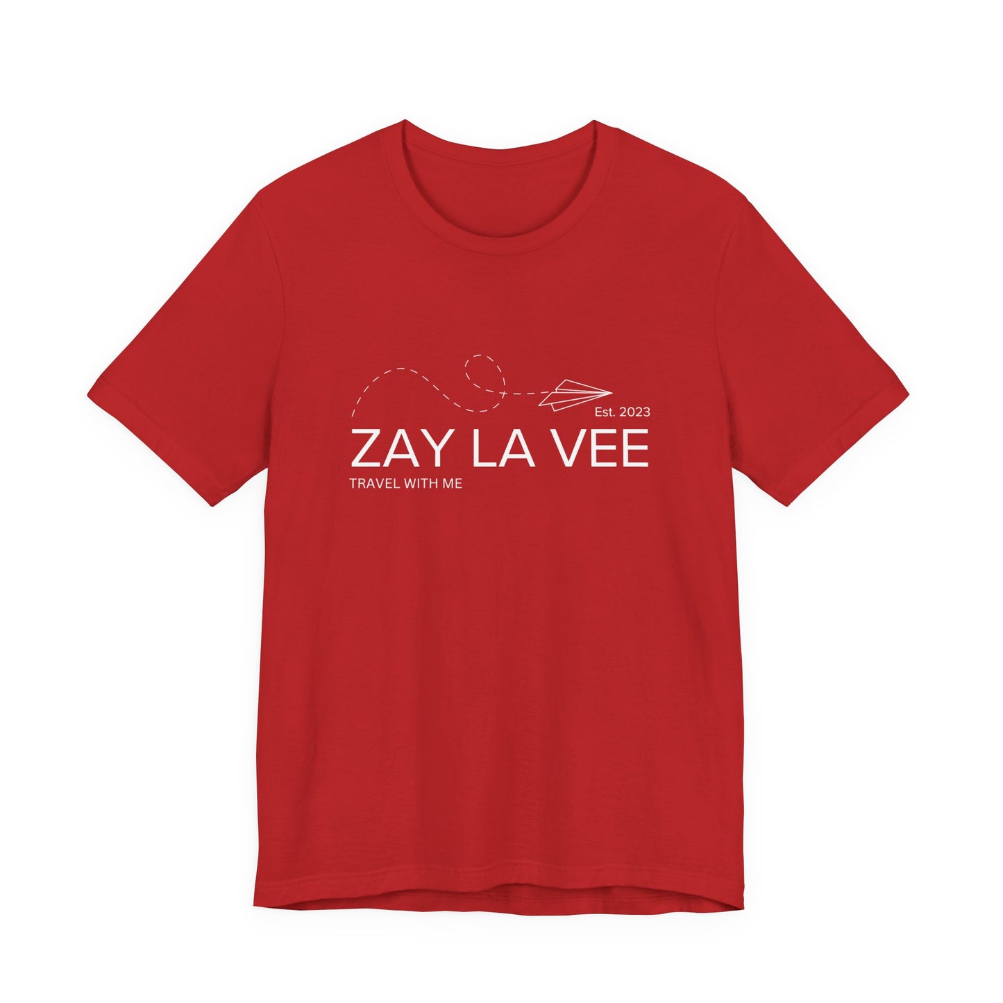 Zay La Vee Flat Logo T-Shirt, view 4