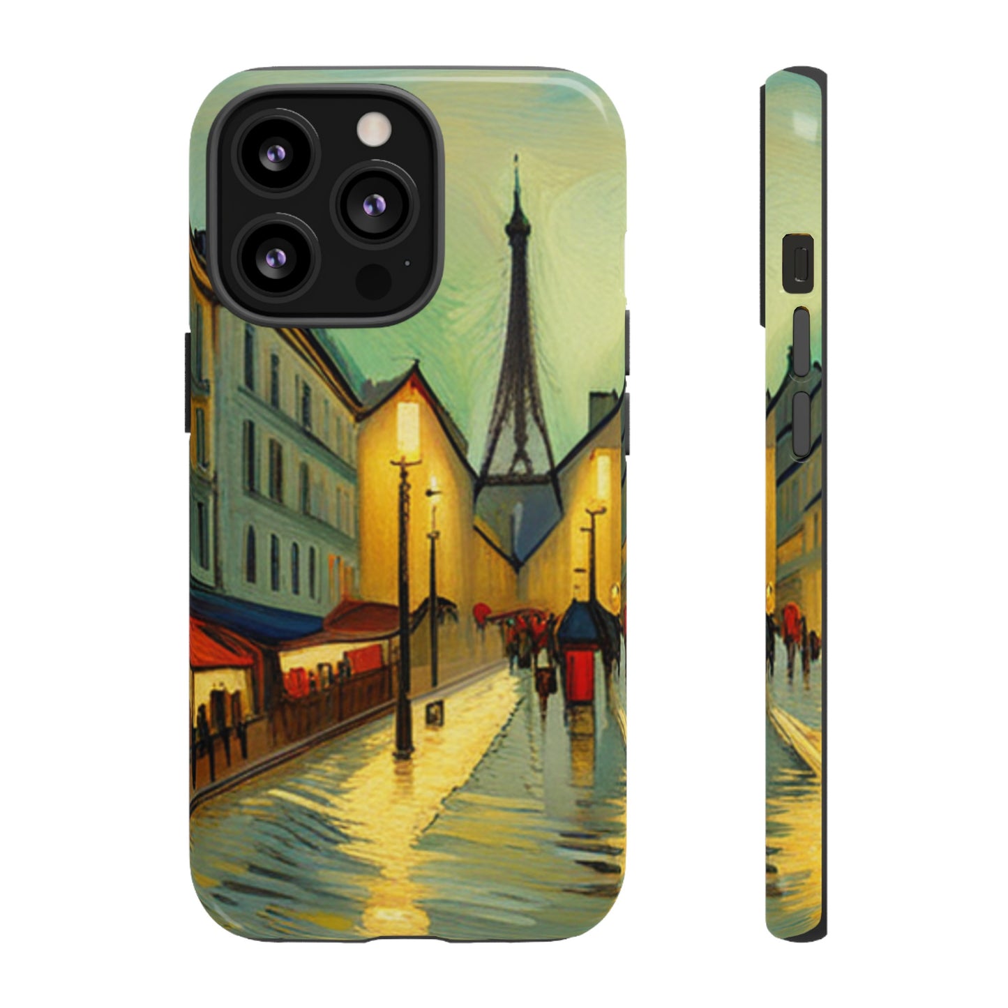 Paris Eiffel Graphic- Tough Phone Case