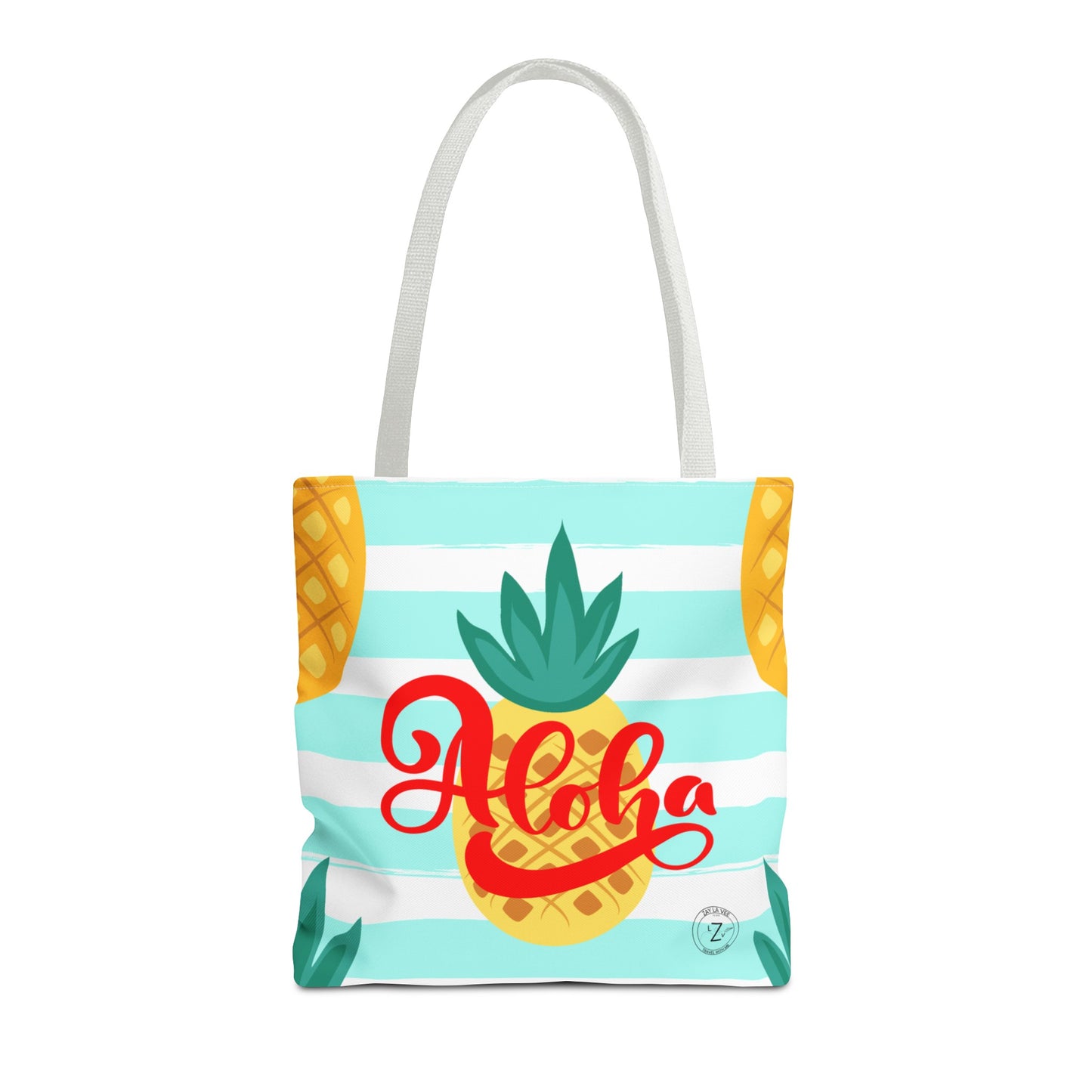 Hawaii- Aloha Pineapple- 16in x16in- Tote Bag