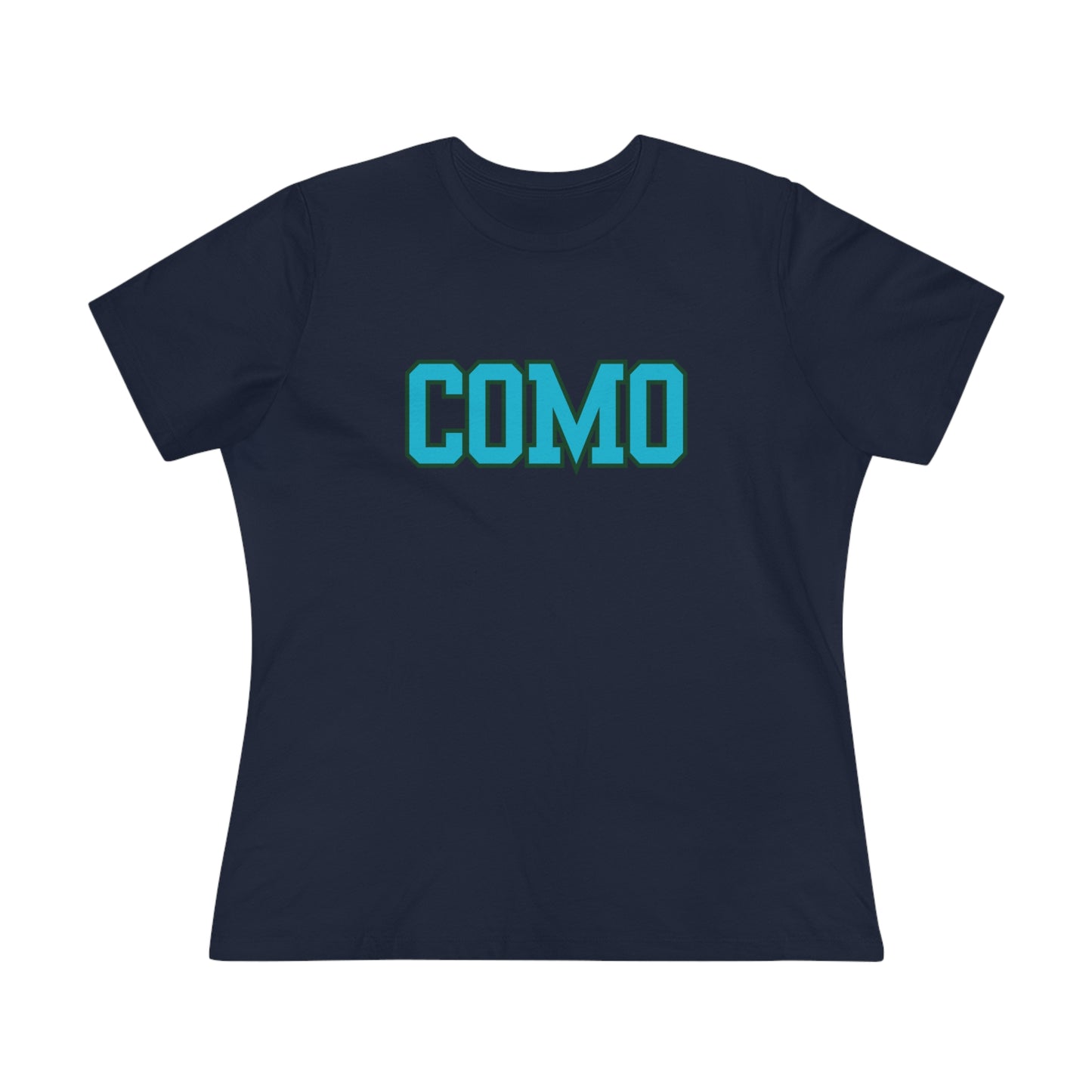 Italy Como Block Font- Women's T-Shirt