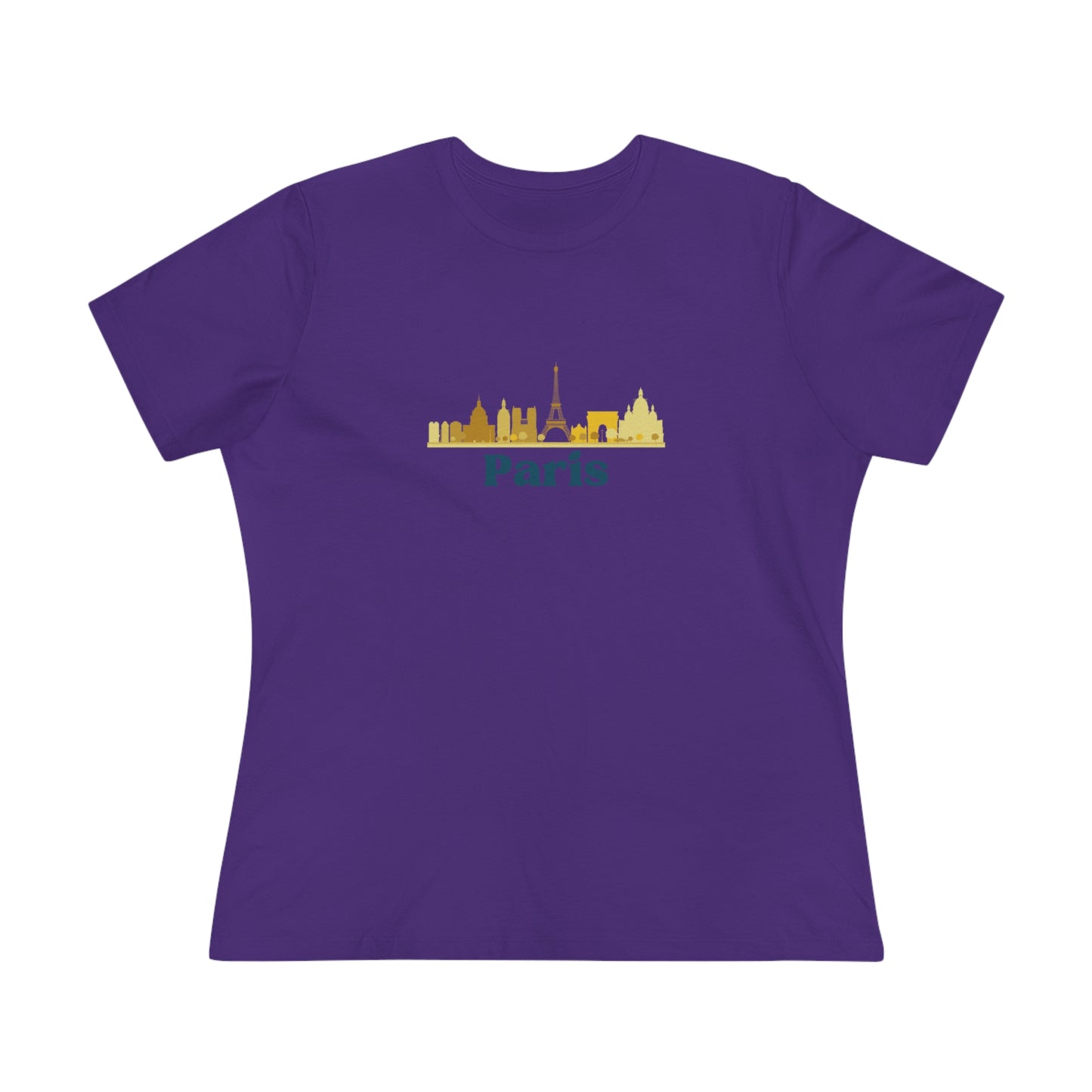 Paris City Skyline- Women's T-Shirt