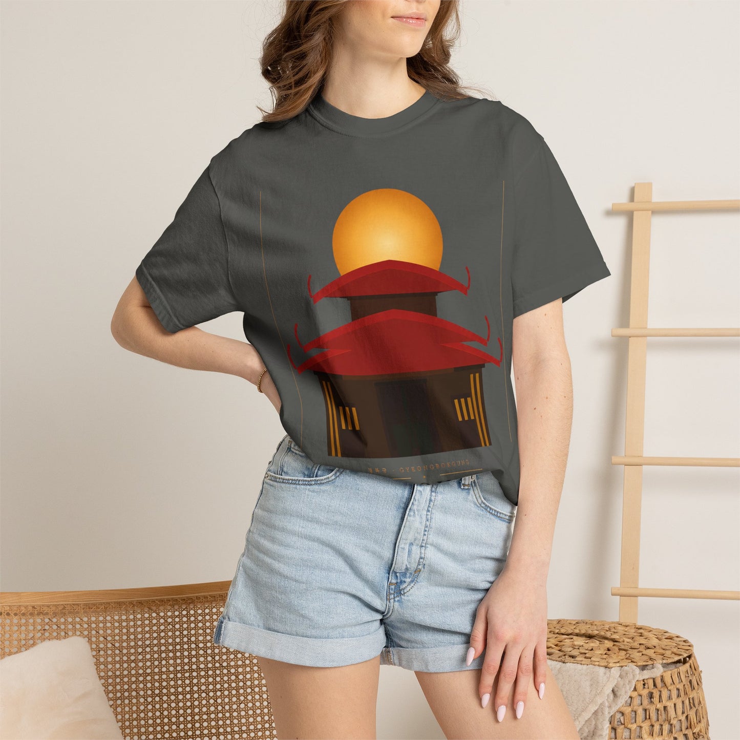 Seoul Pagoda Sunset T-Shirt