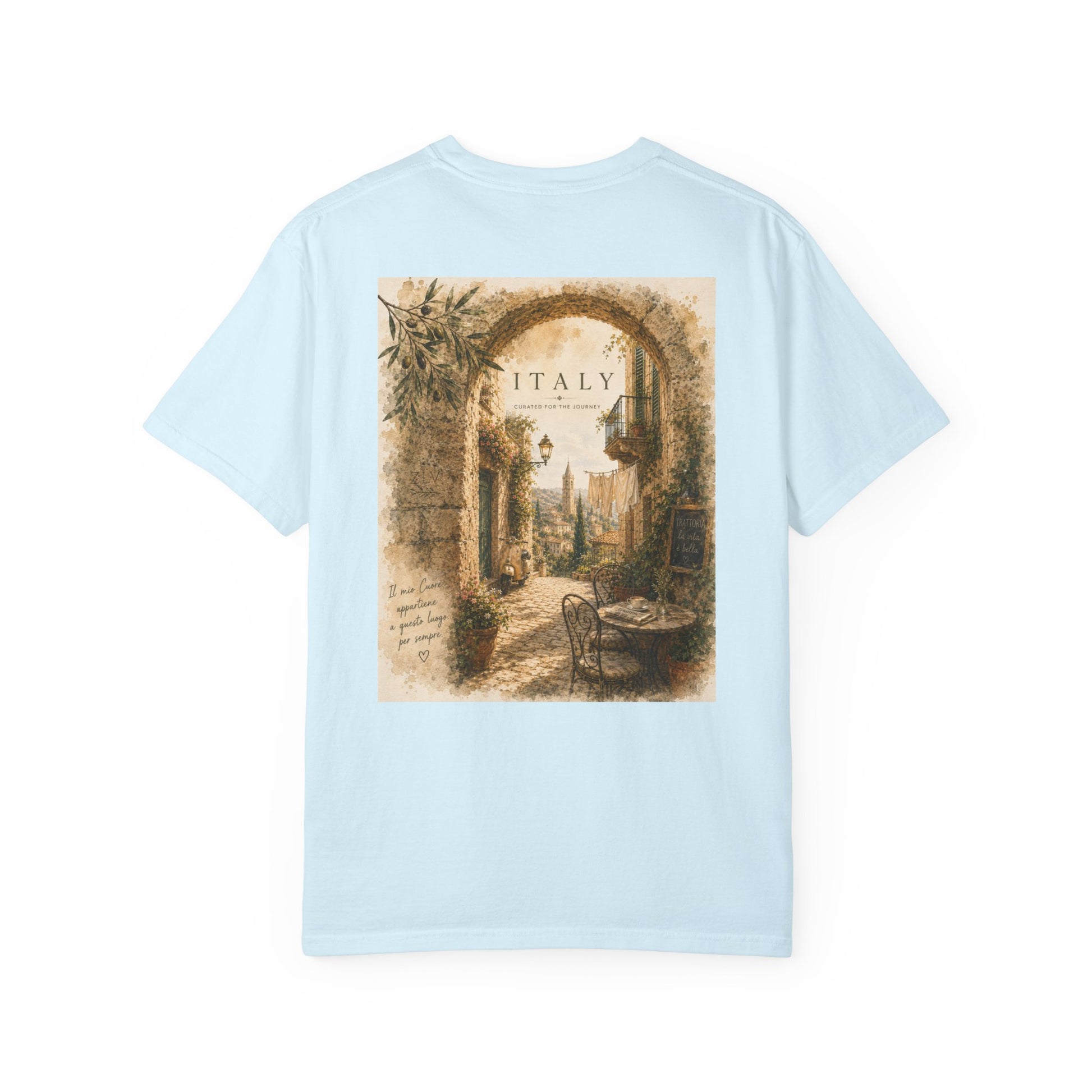 Italy vintage travel graphic t-shirt, view 6