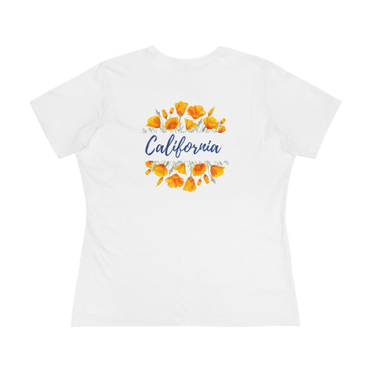 California Poppy- Women's T-Shirt