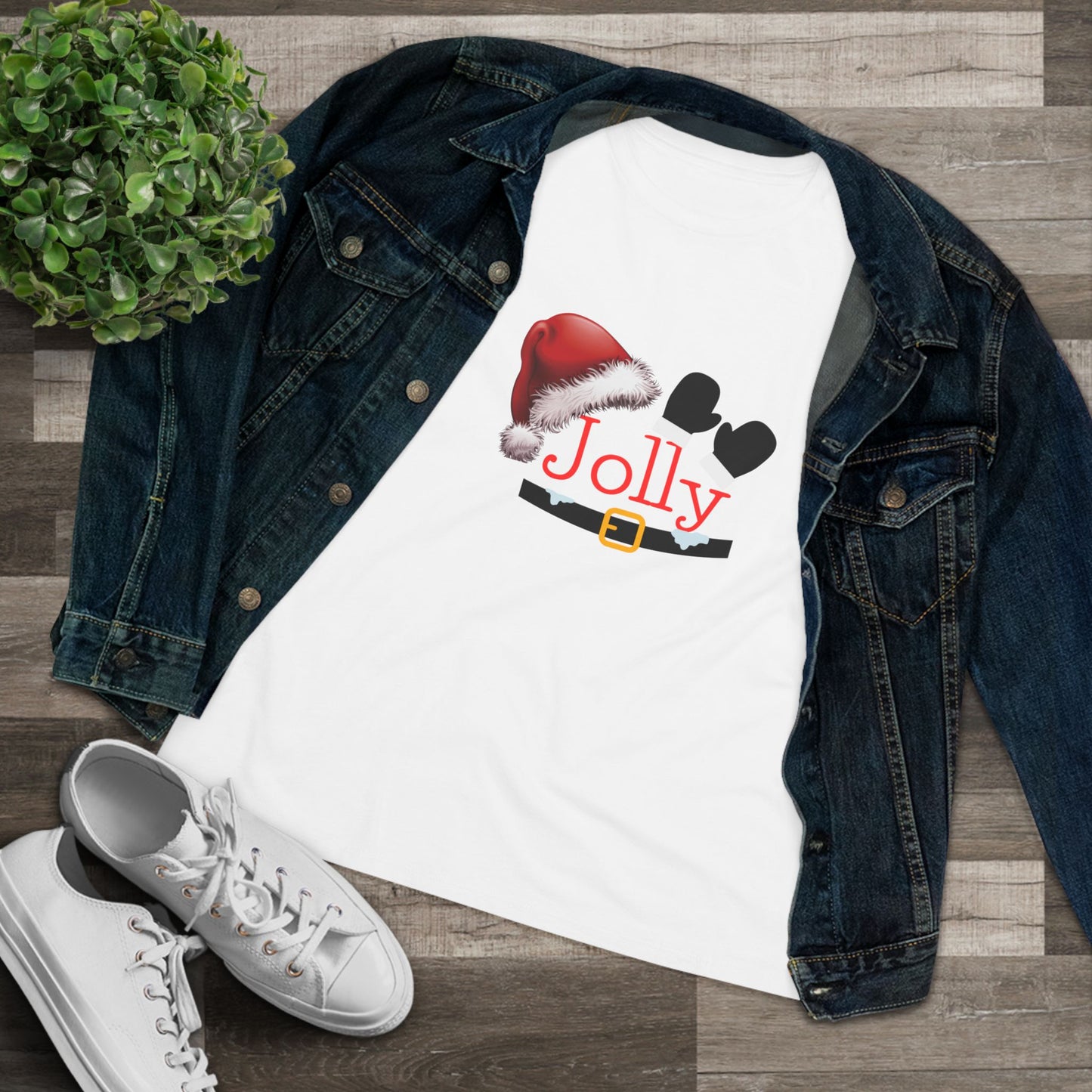 Jolly Santa Women's Premium Tee