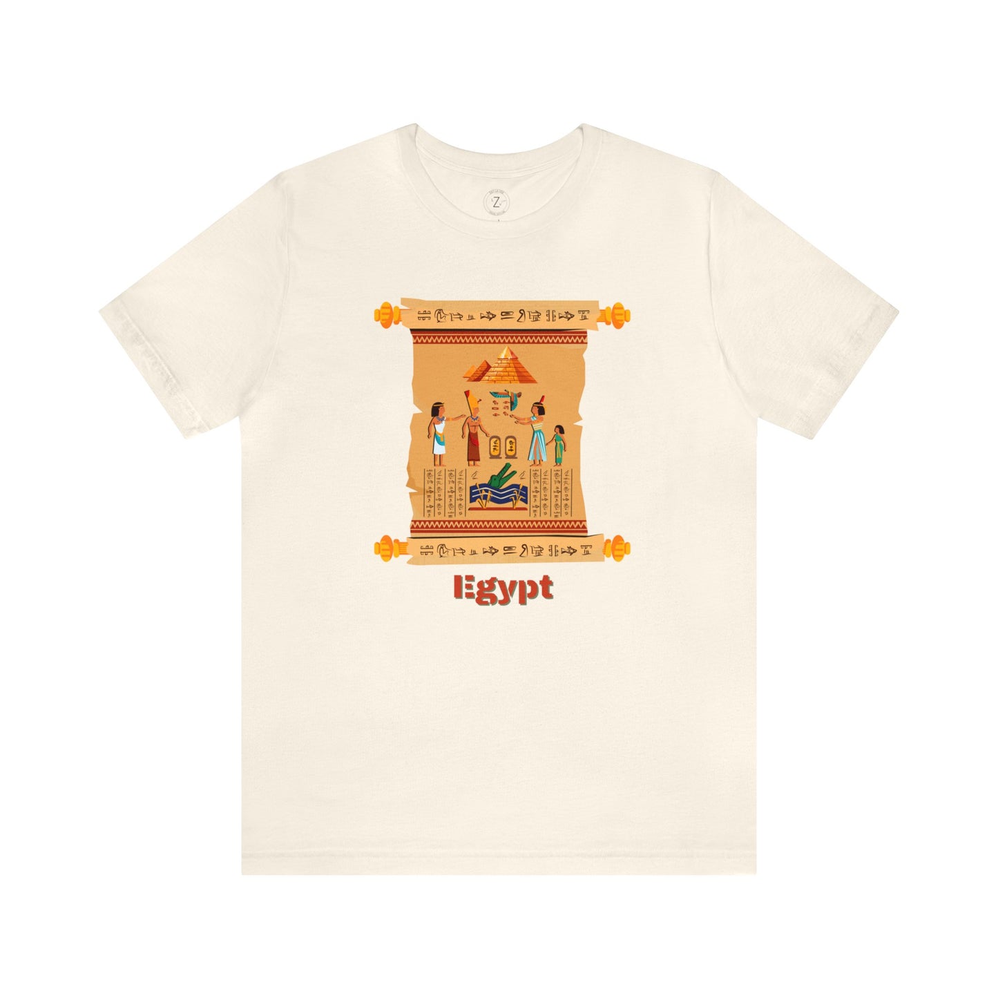 Egypt Papyrus-Short Sleeve T-Shirt