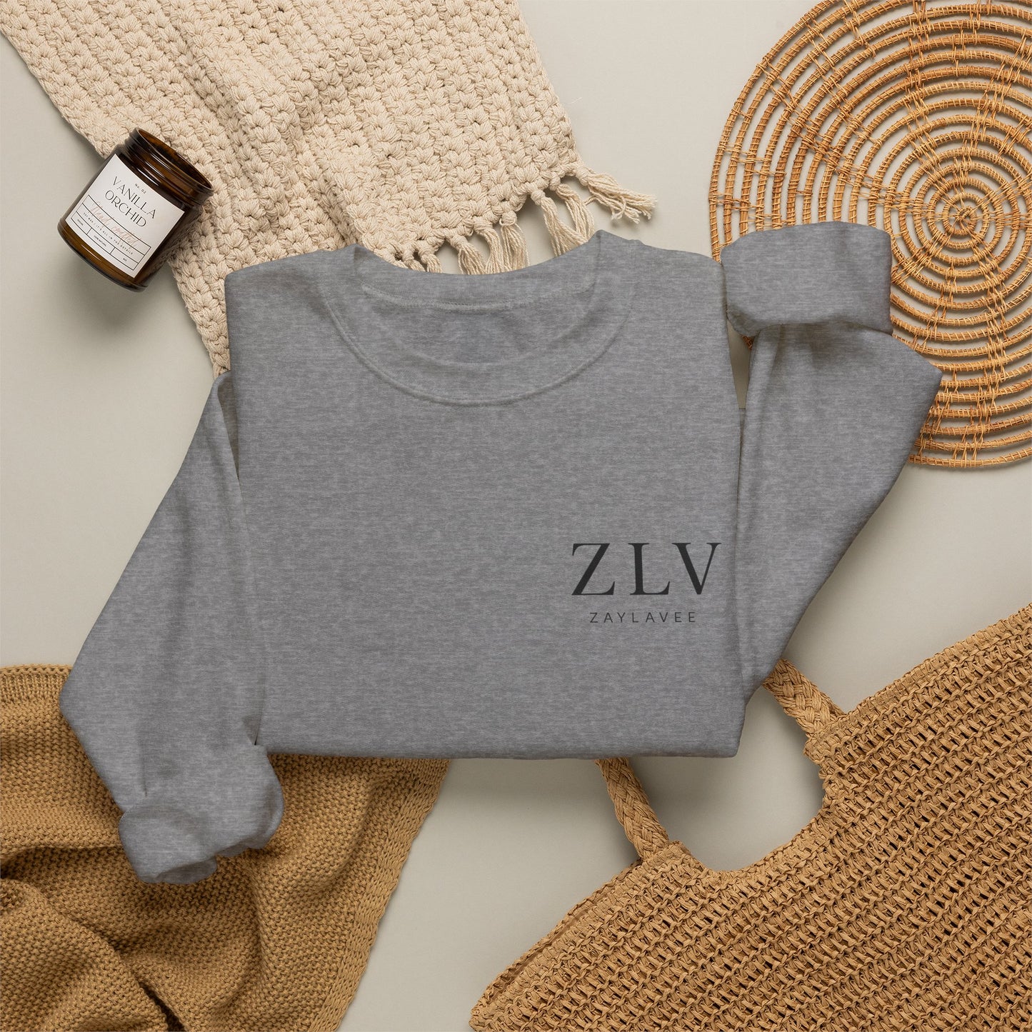 ZLV Minimalist Logo Crewneck Sweatshirt