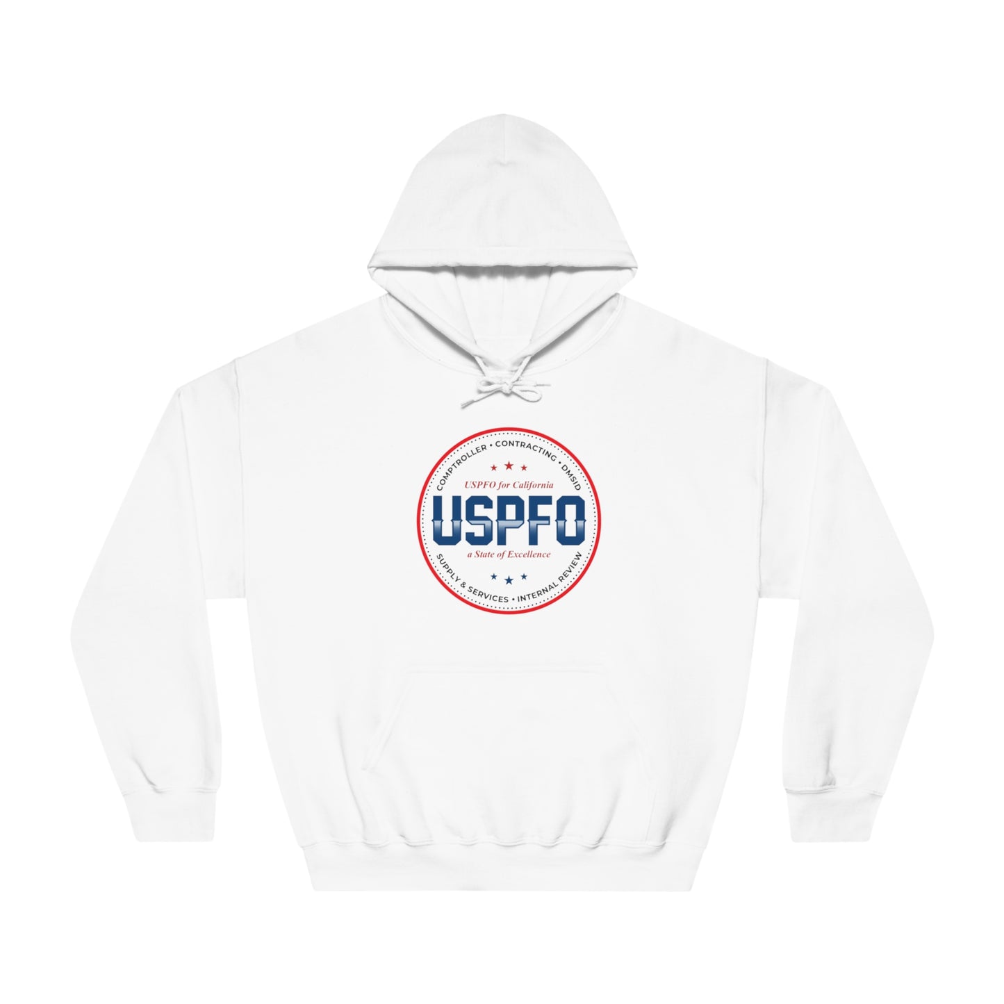 USPFO Circle- Unisex DryBlend® Hoodie