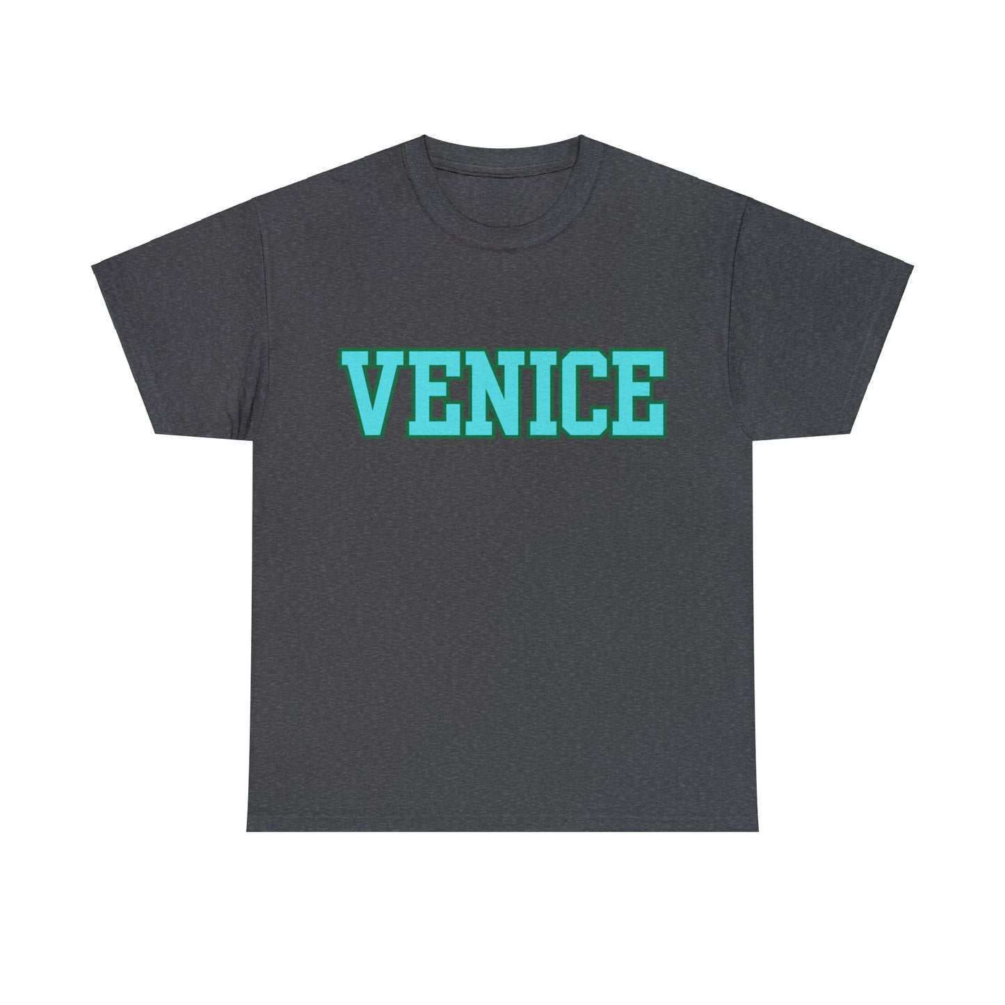 Italy Venice Block Font- Unisex T-Shirt