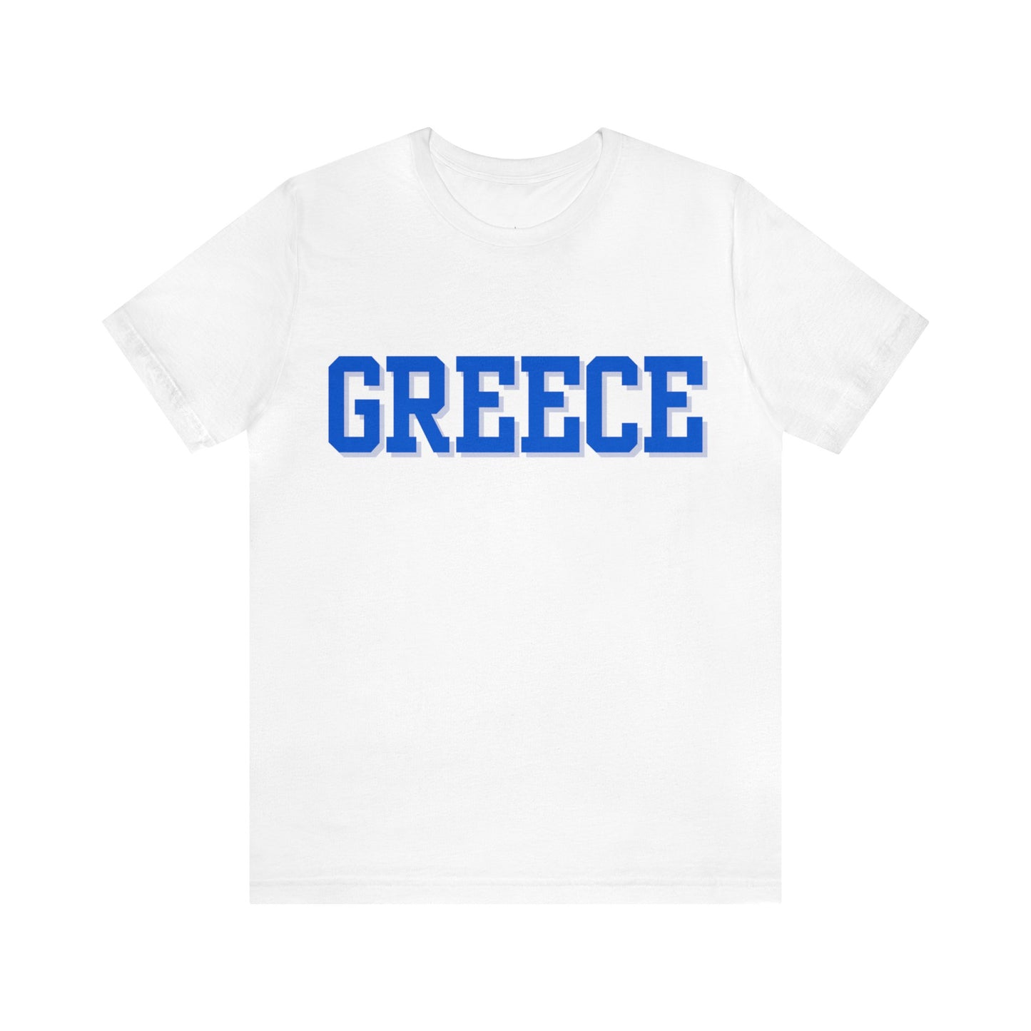 Greece Block Font- Unisex T-Shirt