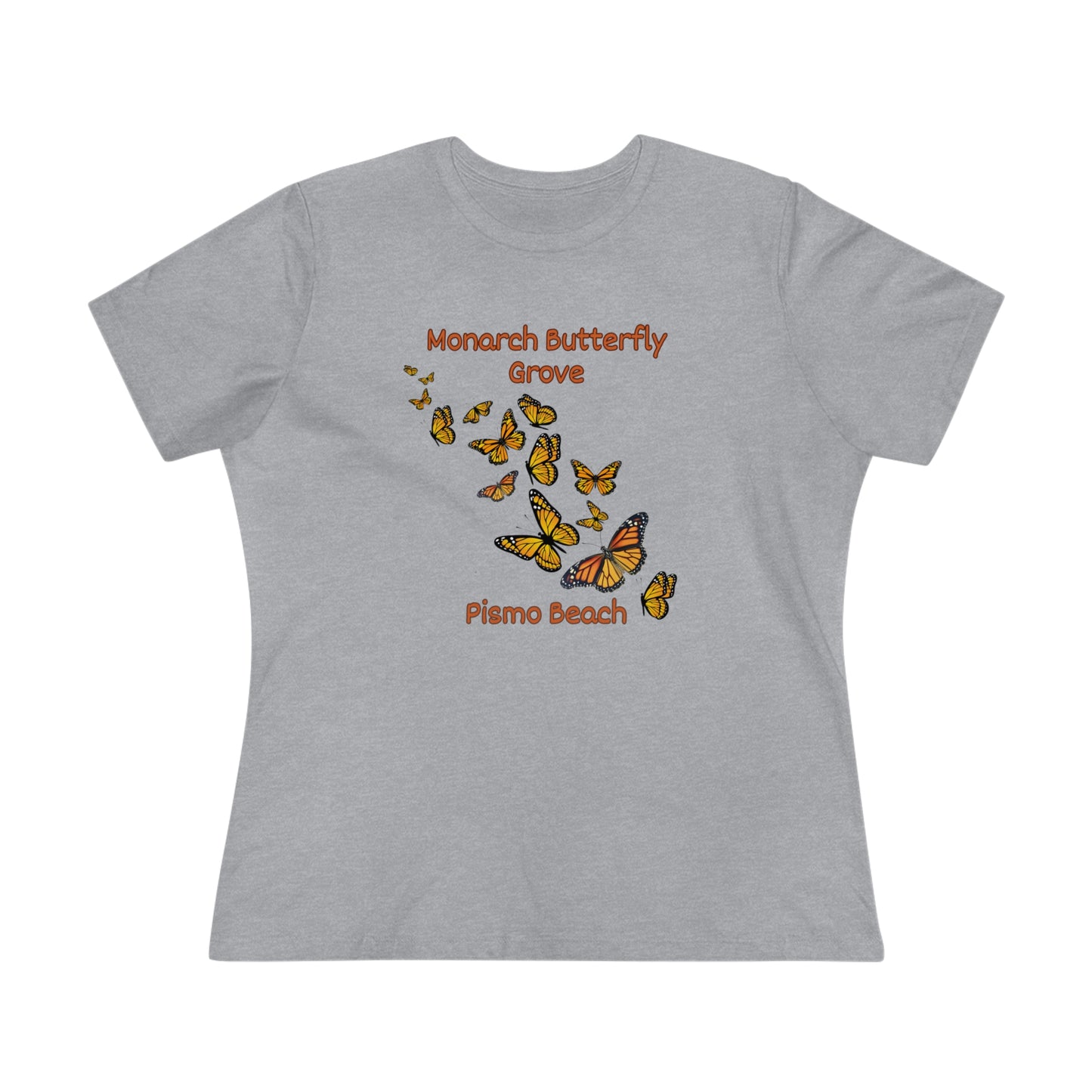 Pismo Beach Monarch Butterfly Grove- Women's T-Shirt