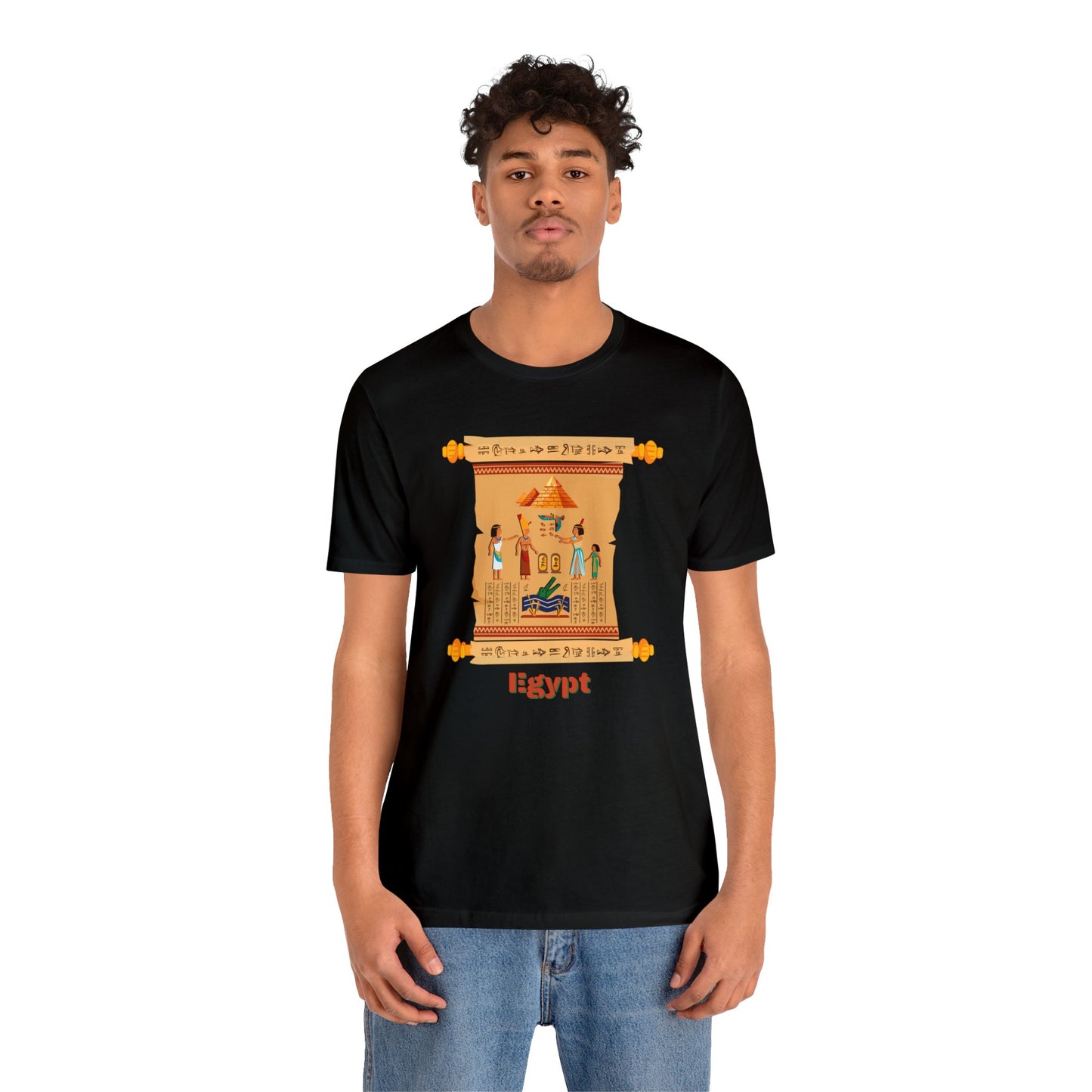 Egypt Papyrus-Short Sleeve T-Shirt