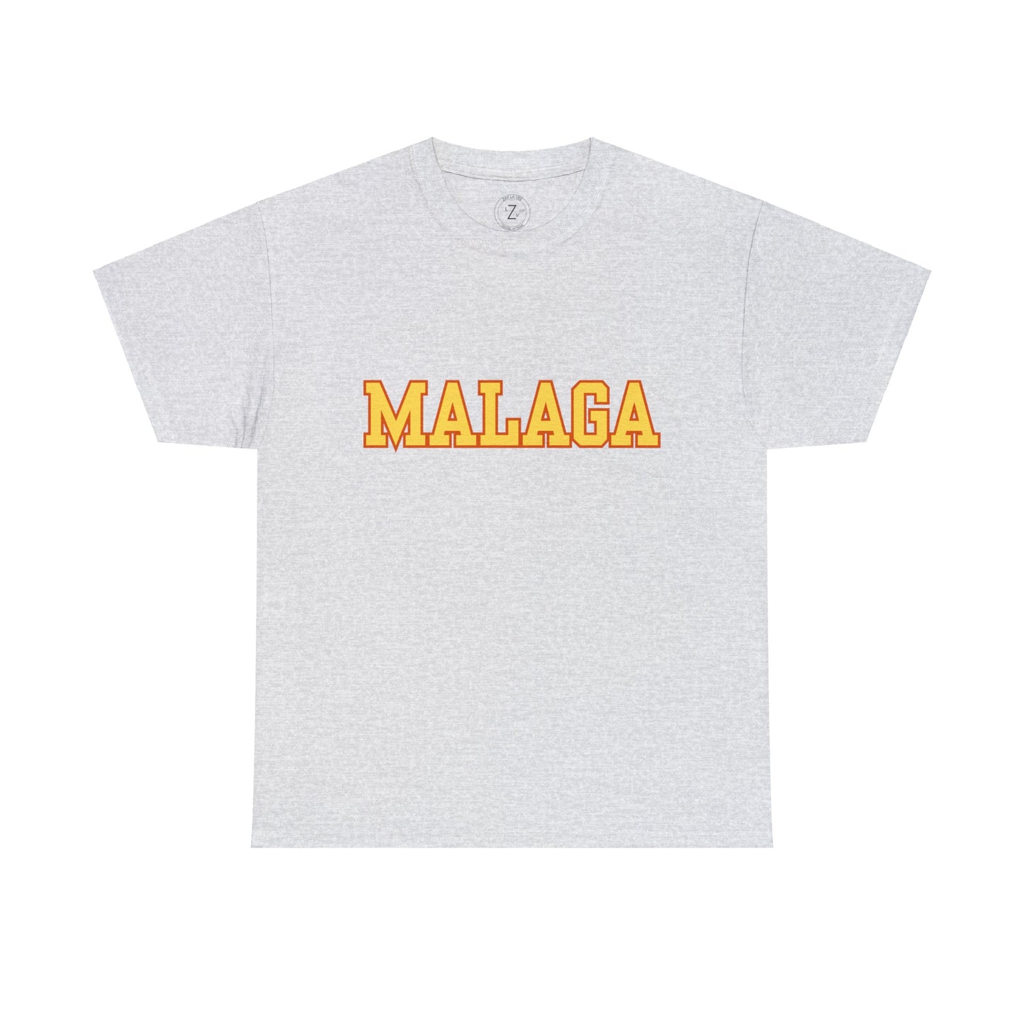 Spain Malaga Block Font- Unisex T-Shirt