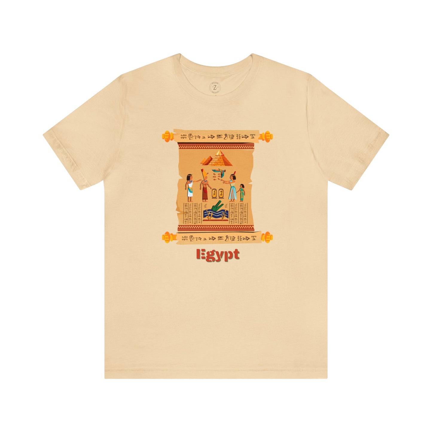 Egypt Papyrus-Short Sleeve T-Shirt