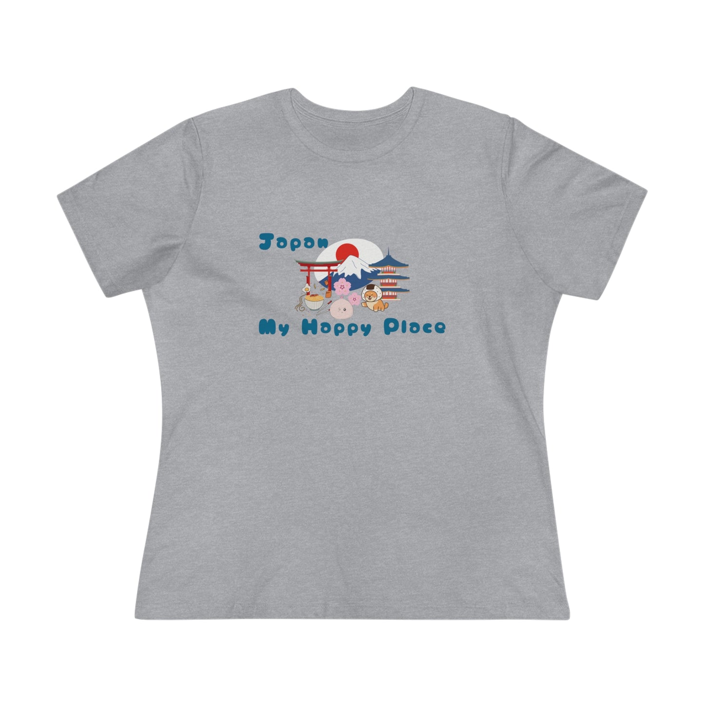 Japan Happy Place- Women's T-Shirt