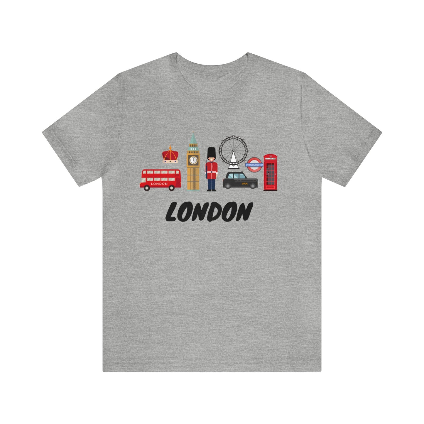 London Iconic Symbols- Unisex T-Shirt