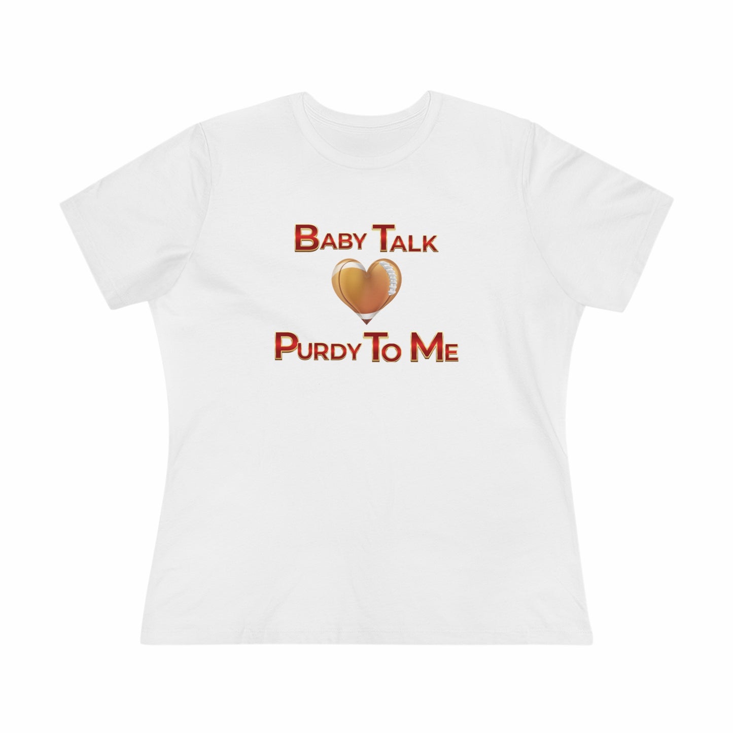 The Big Game LVIII Talk Purdy- Women's T-Shirt