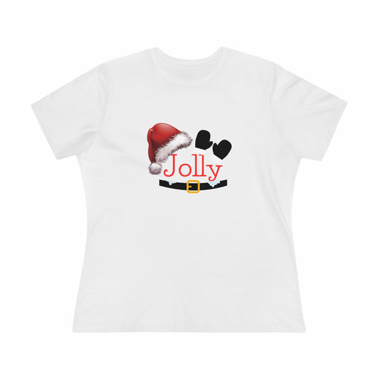 Jolly Santa- Women's T-Shirt