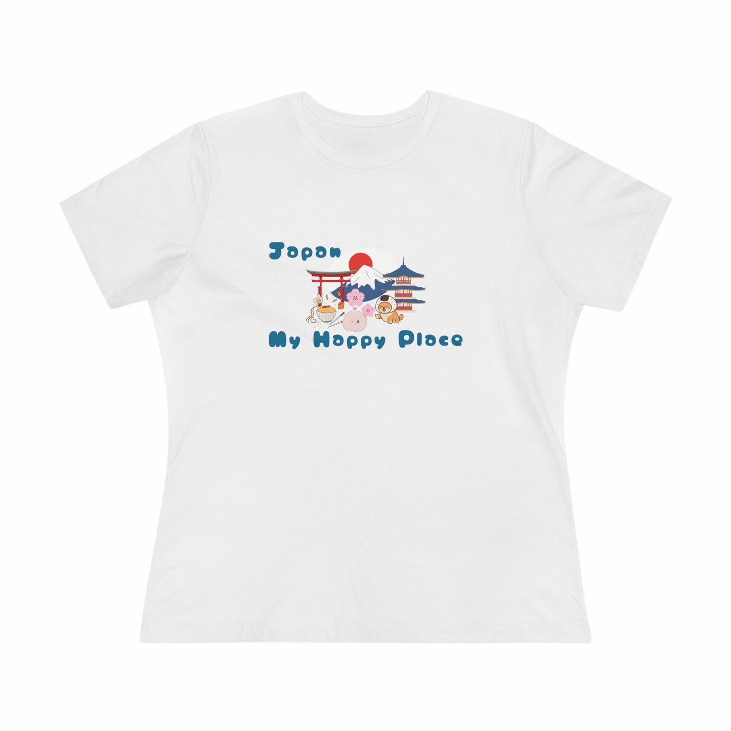 Japan Happy Place- Women's T-Shirt