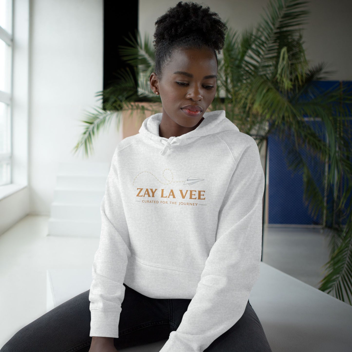 Zay La Vee Minimal Logo Hoodie