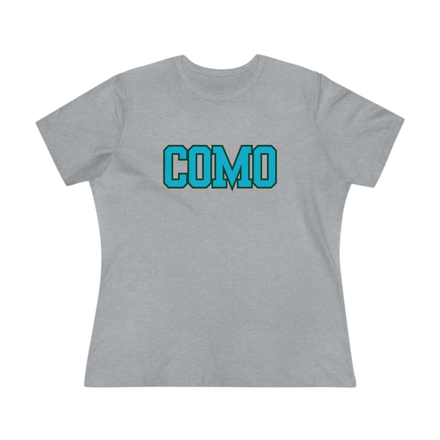 Italy Como Block Font- Women's T-Shirt