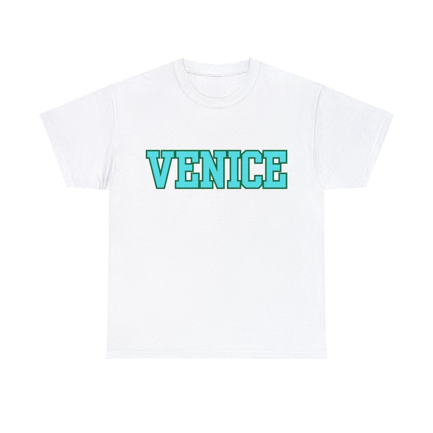 Italy Venice Block Font- Unisex T-Shirt