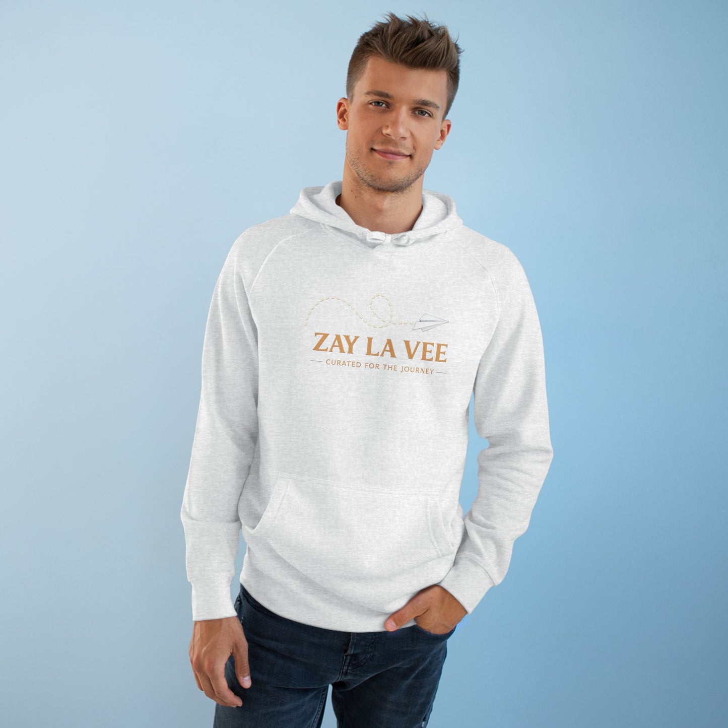 Zay La Vee Minimal Logo Hoodie