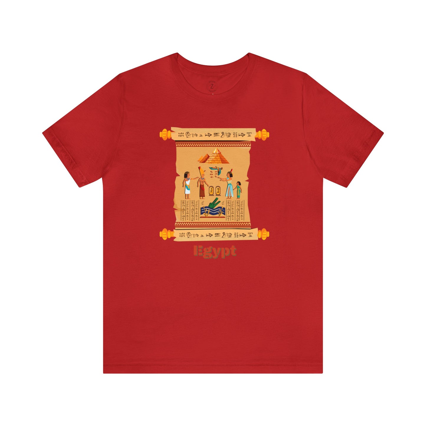 Egypt Papyrus-Short Sleeve T-Shirt