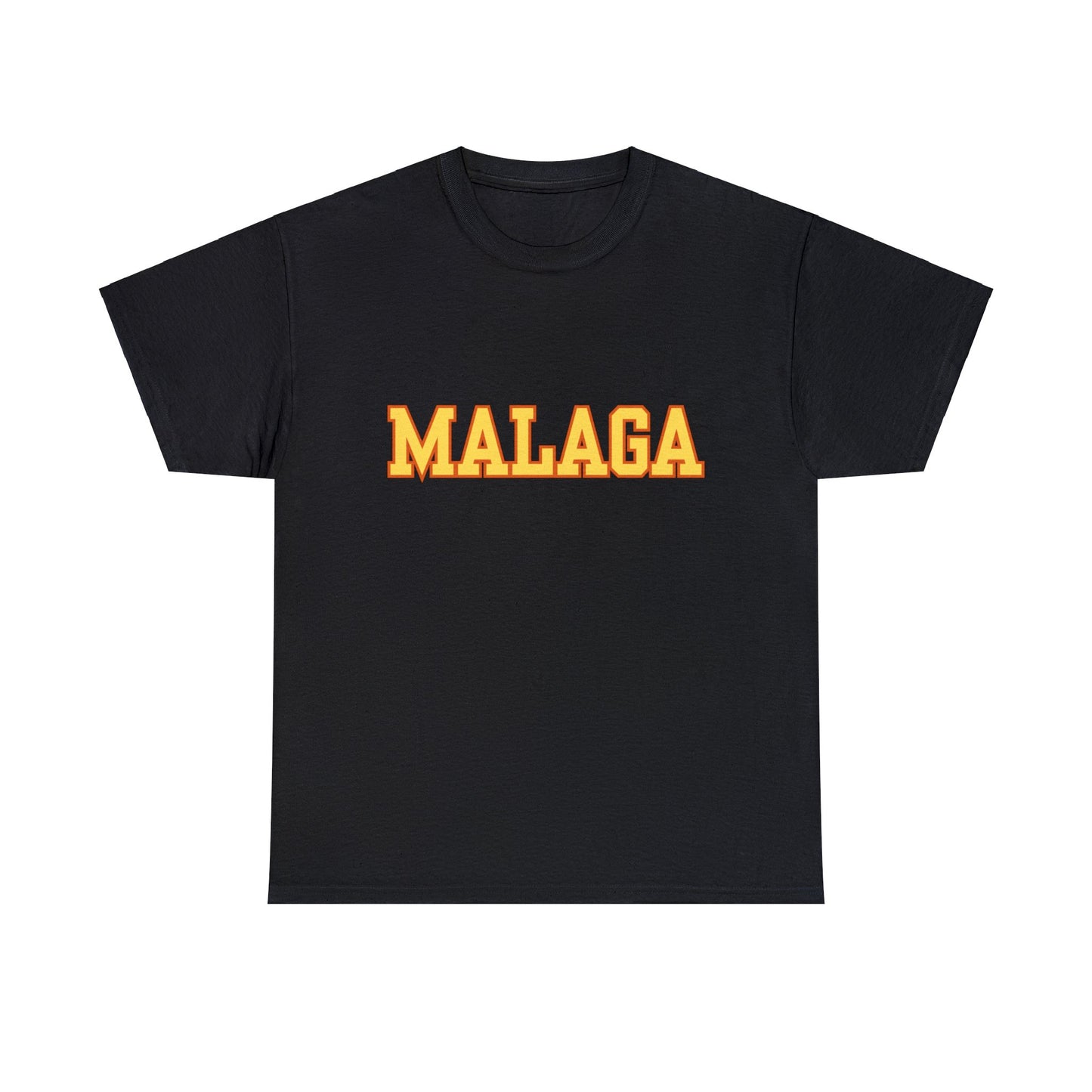 Spain Malaga Block Font- Unisex T-Shirt