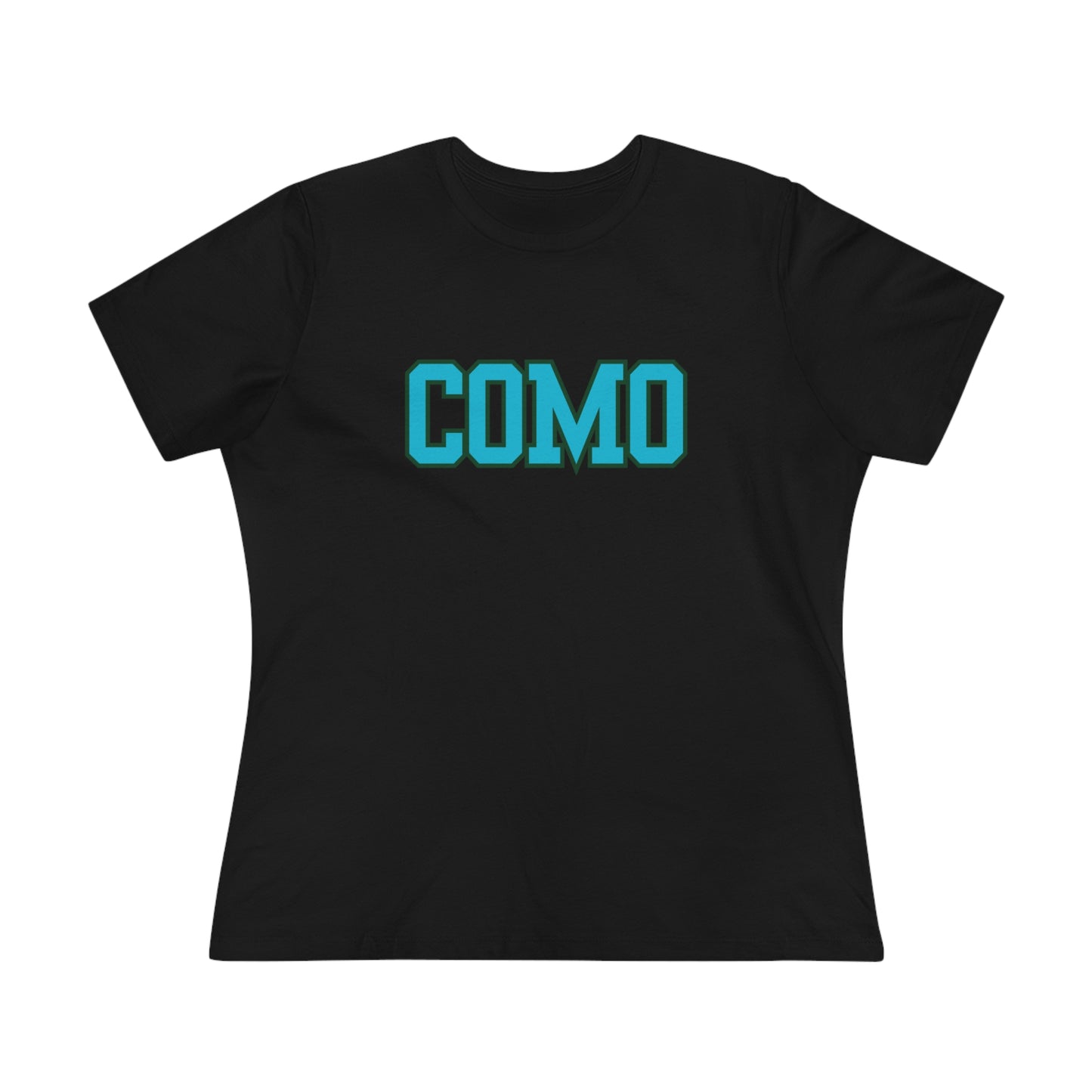 Italy Como Block Font- Women's T-Shirt