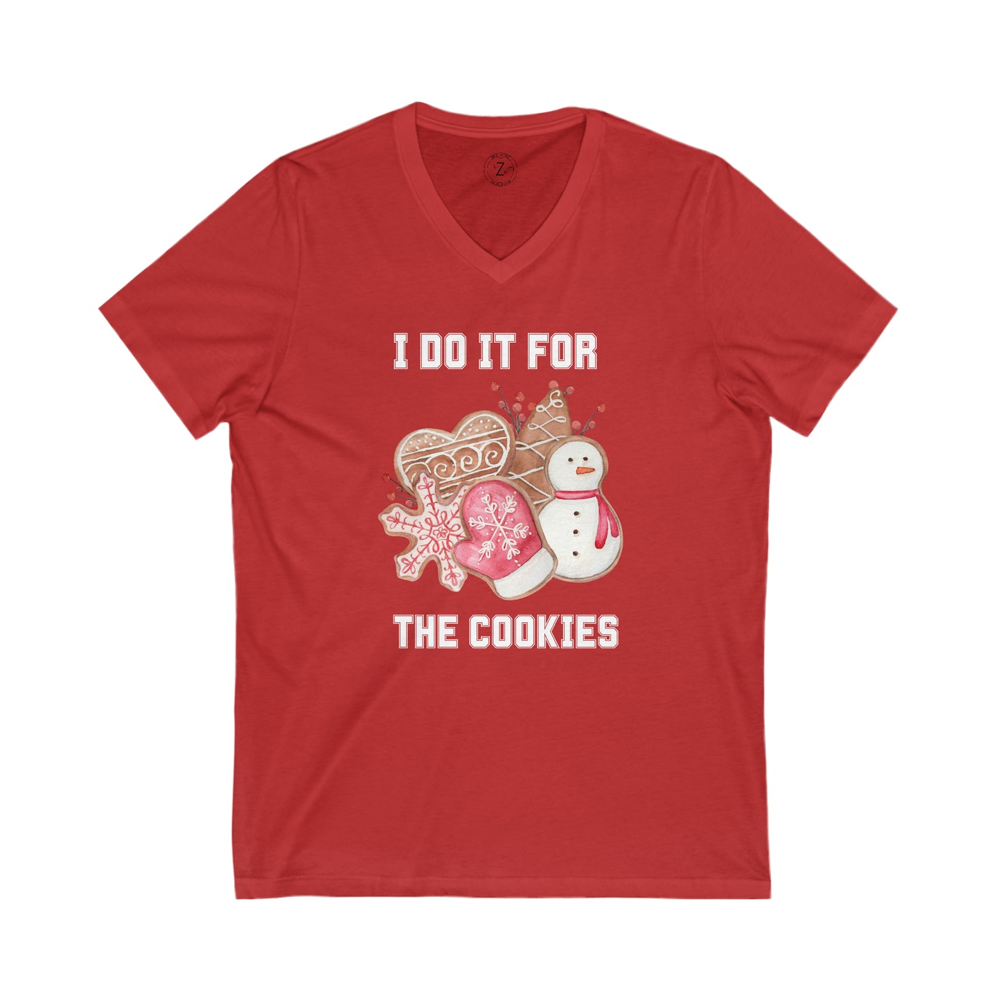 Cookies Holiday- Unisex V-Neck T-Shirt