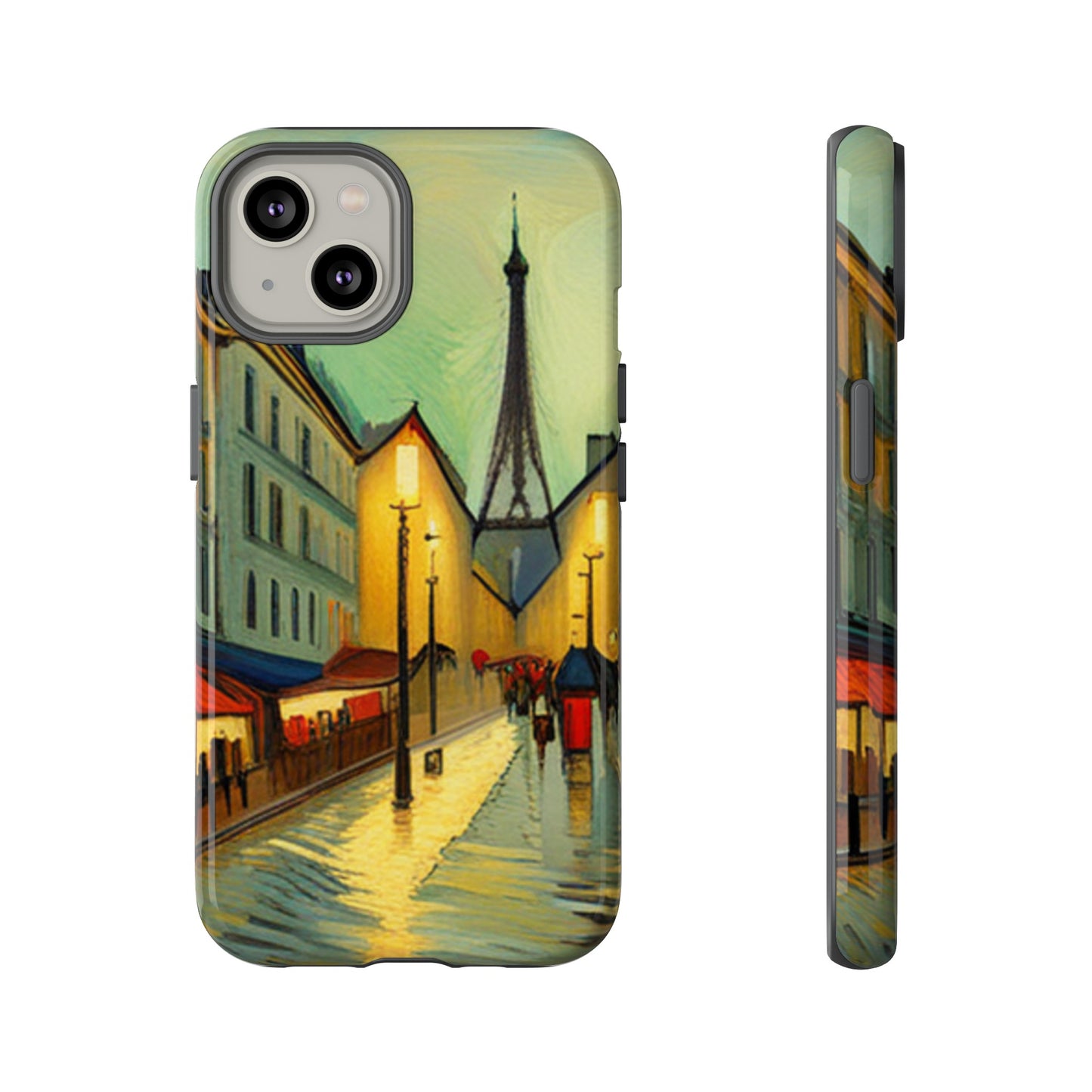 Paris Eiffel Graphic- Tough Phone Case