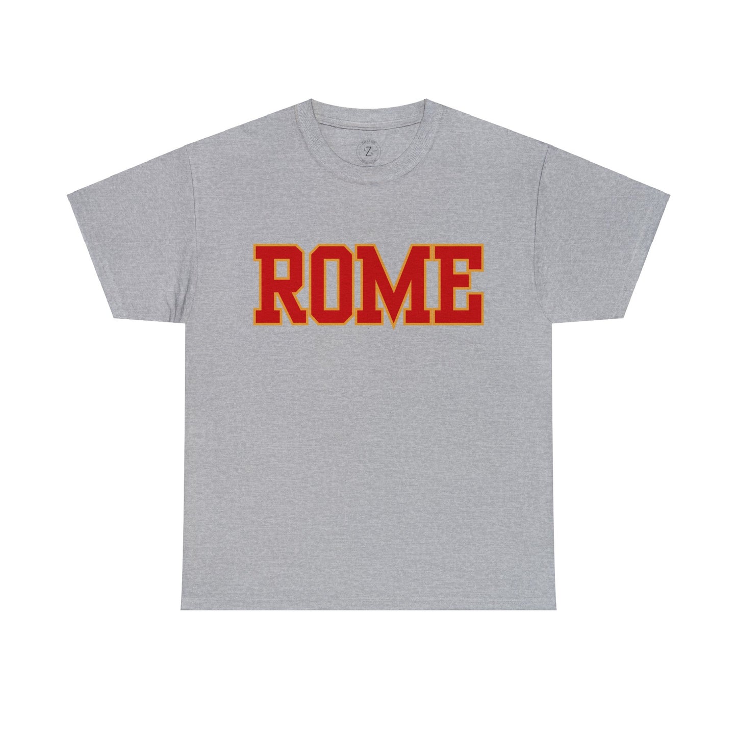 Rome Block Font- Unisex T-Shirt