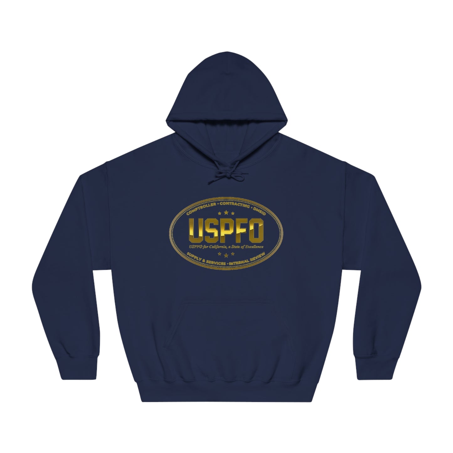 USPFO Gold Oval- Unisex DryBlend® Hoodie