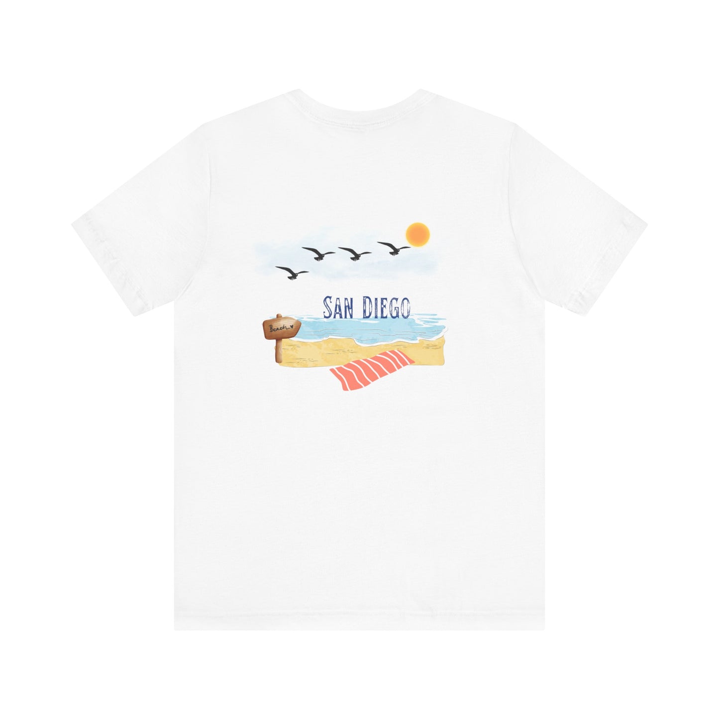 San Diego Beach T-Shirt, view 7