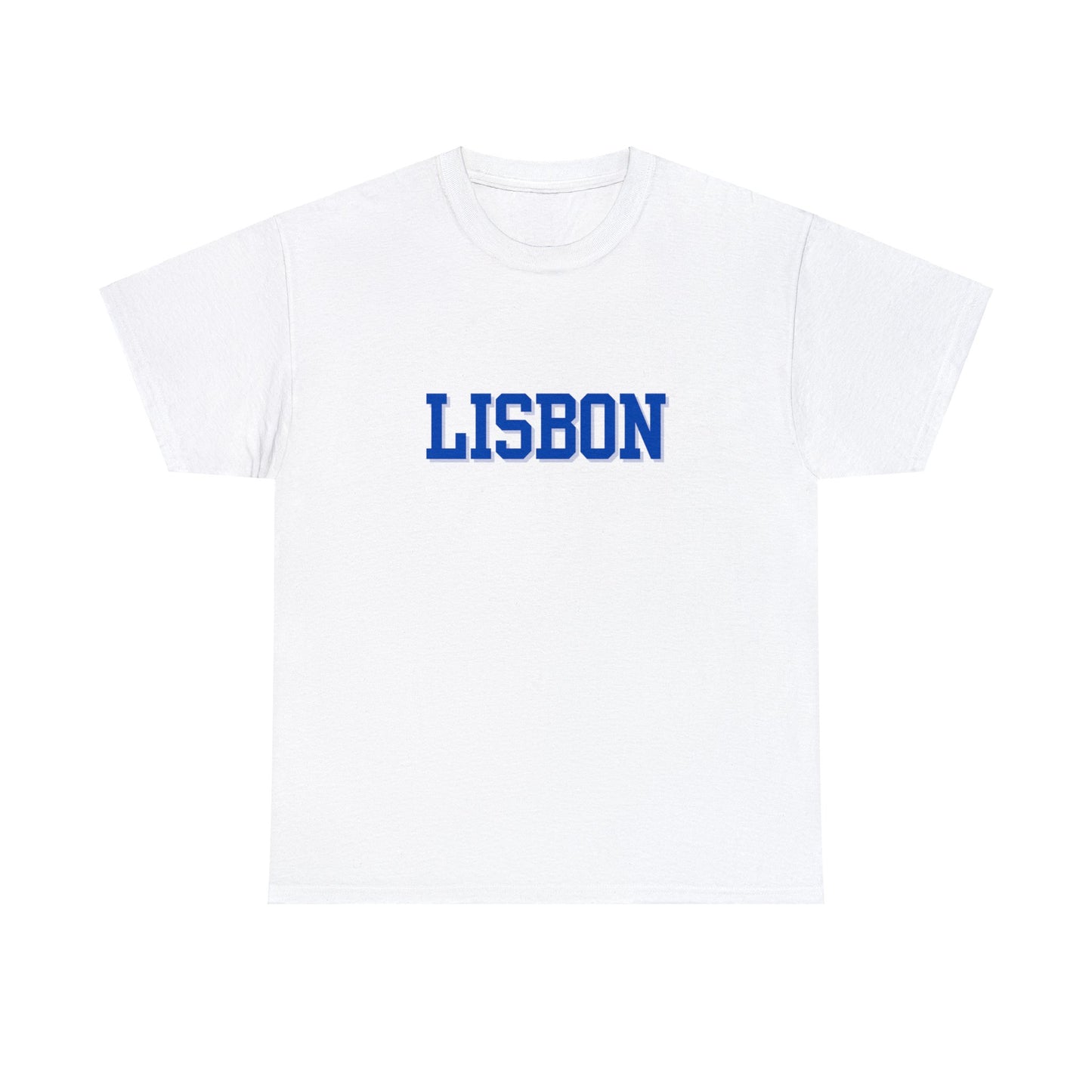 Lisbon Block Lettered- Unisex T-Shirt