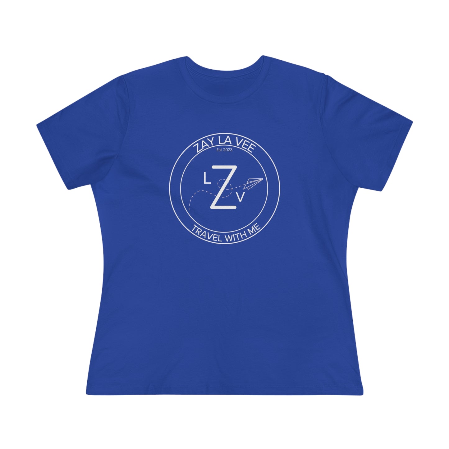 Zay La Vee Round Logo- Women's T-Shirt