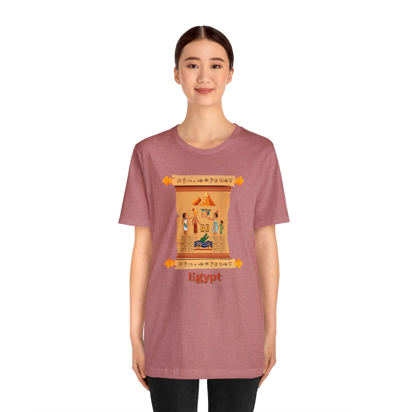 Egypt Papyrus-Short Sleeve T-Shirt